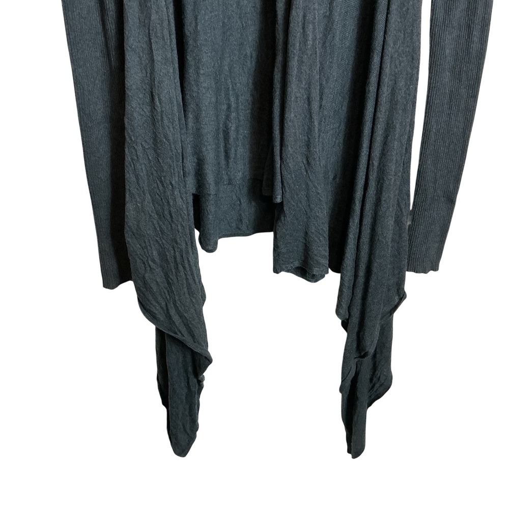 Lululemon Size 6 Gray Cashmere Blend Universal Wrap Cardigan Sweater Lightweight - Picture 5 of 6